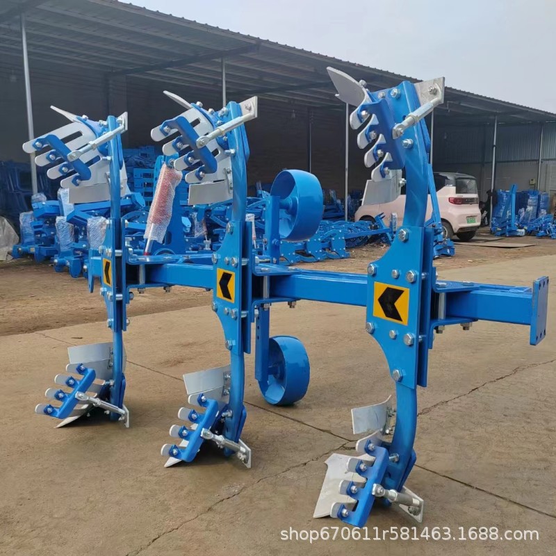 新款耕地大犁 440型液压翻转犁 可调幅栅条犁