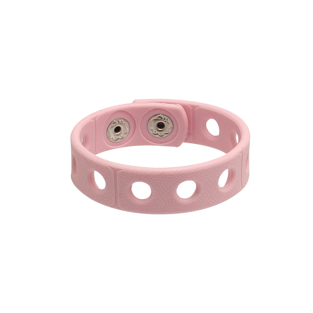 Estilo Simple Deportes Geométrico Gel De Sílice Unisexo Pulsera display picture 4