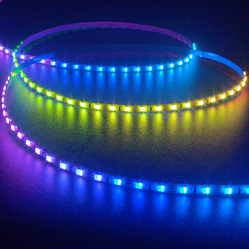 3мм-5мм ультраузкая радужная световая лента LED