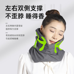 U字型枕、飛行機用ネックピロー、旅行用電車のハードシート、旅行用ポータブルU字型枕、車、長距離高速鉄道、睡眠アーティファクト