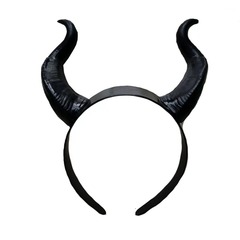 ハロウィン用クロスボーダーデーモンカーネルホーンヘッドバンド装飾ヘッドウェア、舞踏会パーティー演出小道具をメーカーから直接供給