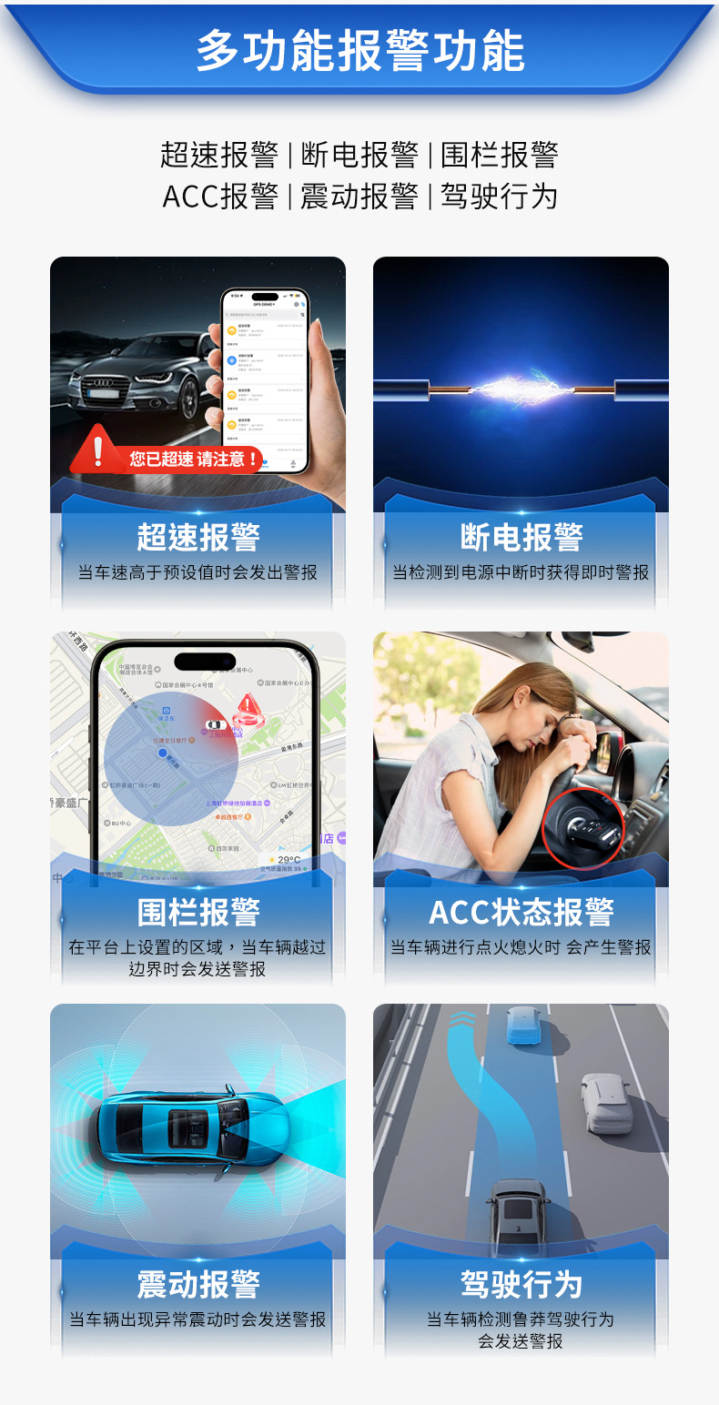 Cross-Border Southeast Asia Car Gps Tracker 4g Real-Time Tracking Anti-Theft Remote Oil Cut-Off Beidou Gps Locator