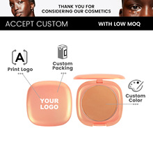 跨境粉饼无logo现货定妆可印logo高质量修容粉饼Press powder遮瑕