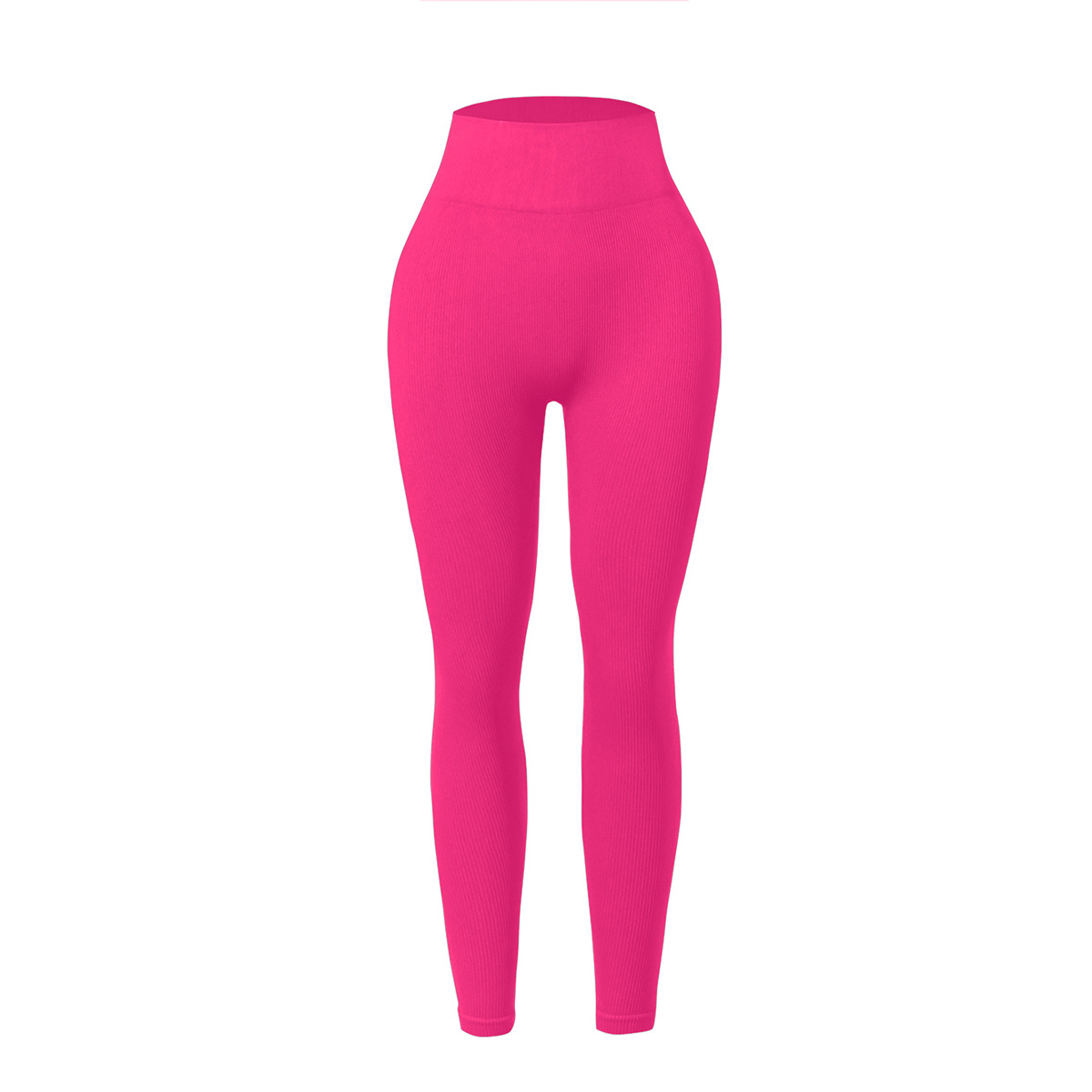 Europa y los Estados Unidos de cintura alta pantalon de entrenamiento de cadera correr deportes ajustados ropa de yoga pantalones largos de miel pantalon de entrenamiento de cadera