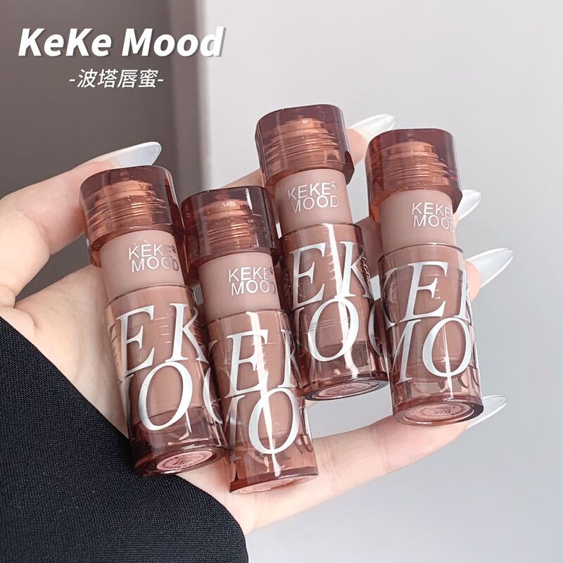 kekemood波塔唇蜜轻盈镜面水光秋冬唇釉低饱和口红纯欲素颜学生党|undefined