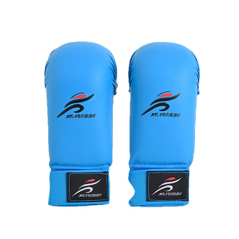 Venta directa de fábrica guantes de kárate para niños y adultos guantes de boxeo gruesos equipo de protección de entrenamiento de boxeo Sanda