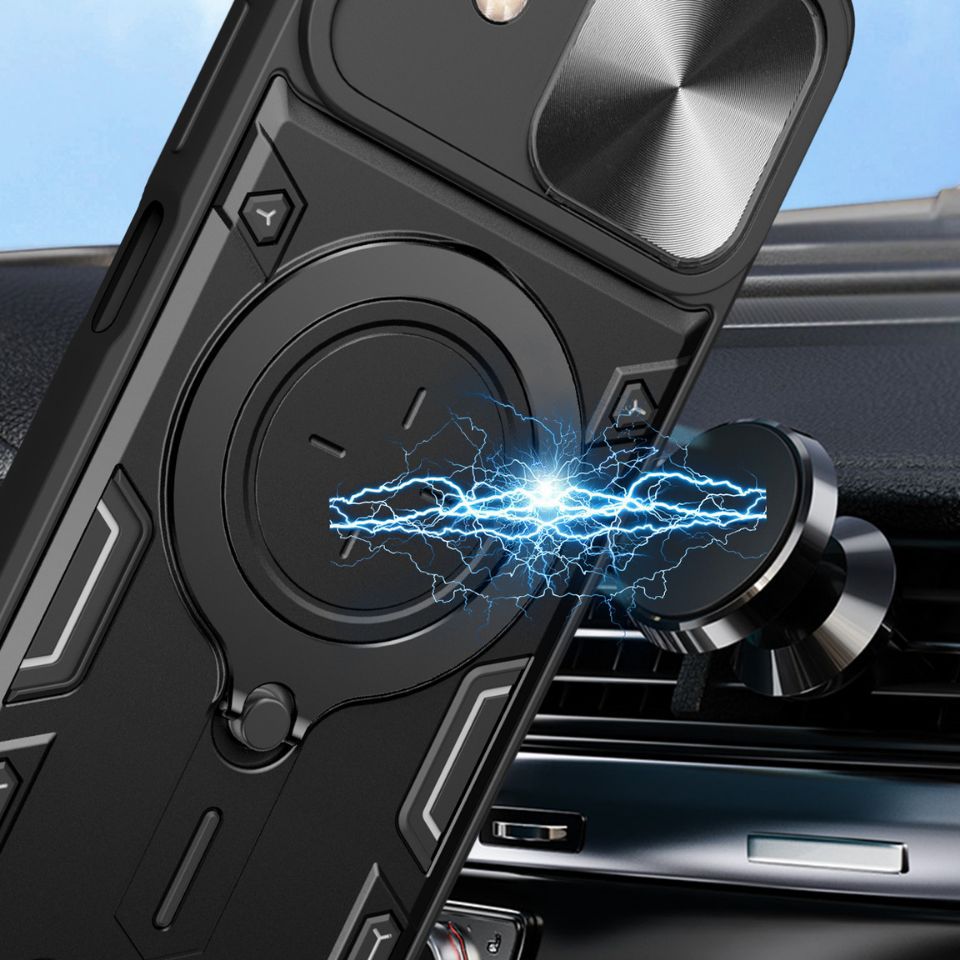 Ventana de empuje de Jiashang para Huawei Honor Magic 7 X6B funda para teléfono móvil Honor X50 X8A soporte magnético