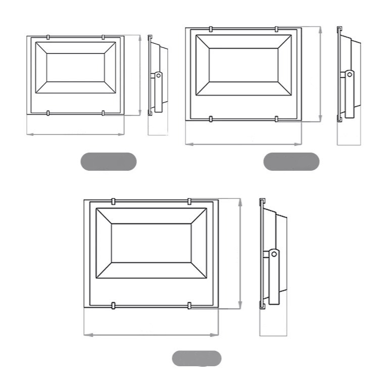 도매 HUIMIN 태양 홍수 빛 야외 조명 LED 정원 조명 새로운 농촌 공장 직접 판매 조명