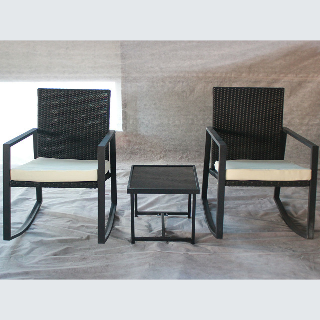 Outdoor Patio Furniture Hotel Lounge Set Outdoor Wicker Rattan Woven Sofa Set