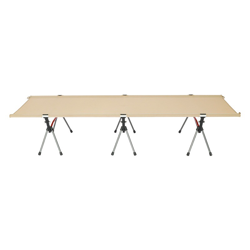 Outdoor camping bed height adjustable detachable picnic bed beach bed camp bed portable folding camp bed
