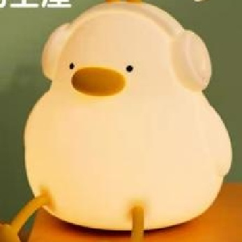 Oso violento, modelo de celebridad de Internet, luz nocturna de dibujos animados, luz de palmaditas, regalo de cumpleaños para niñas, decoración creativa de lámpara de sueño de luz suave