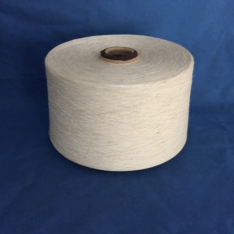 涤纶亚麻混纺纱 21S/1 85/15 涤麻纱 麻涤纱