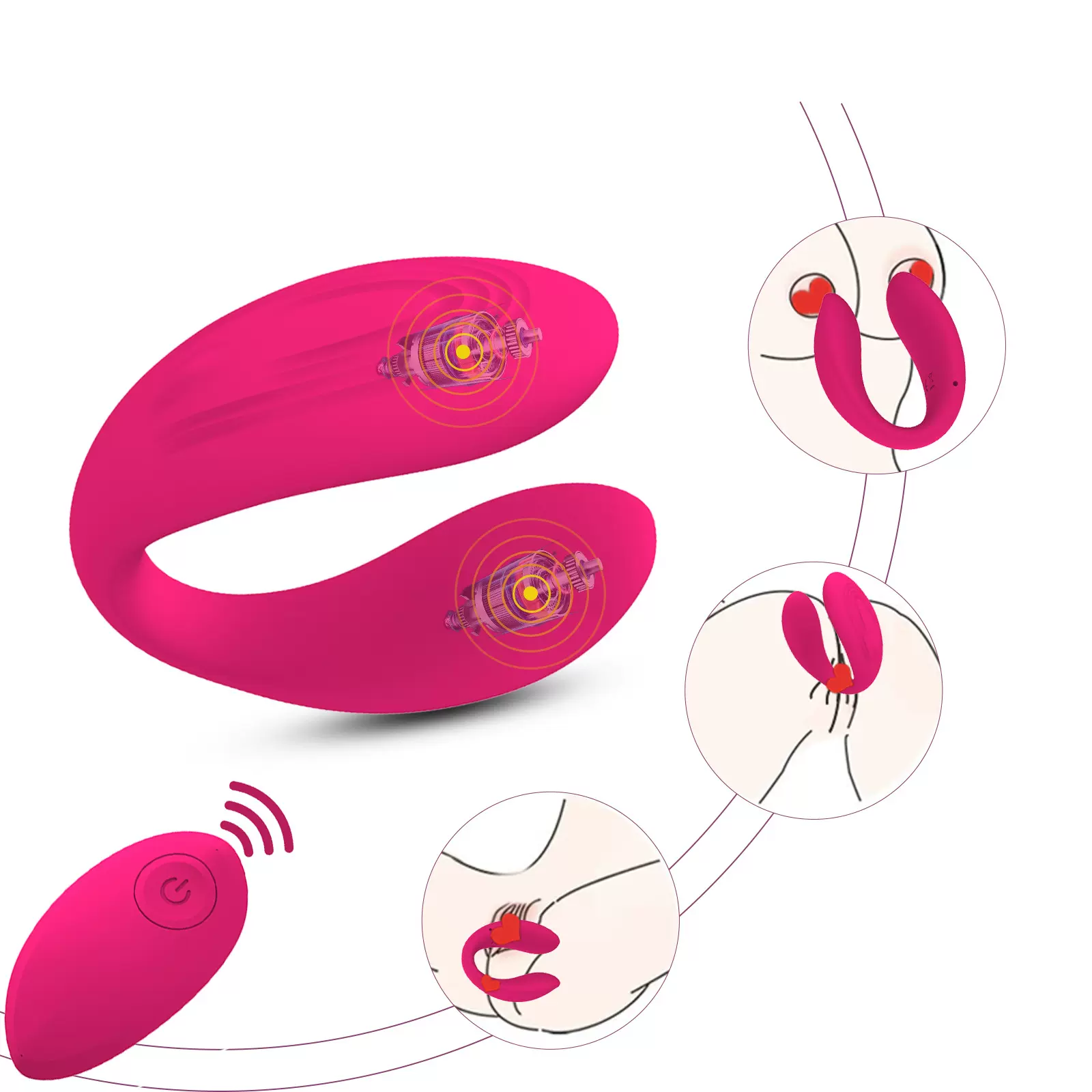 新液态包胶穿戴女用情趣自慰按摩器夫妻共震厂家现货批发可遥控