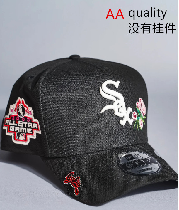 Comercio exterior transfronterizo al por mayor 2026 AA gorra de boca de pato bordado tridimensional ajustable gorra de hip-hop Yankees Dodgers