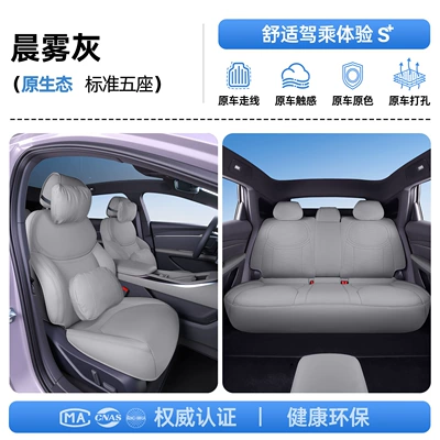 Seat cushion, seat cover — M03 Accessories 25 - upgraded-invisible-model-xpeng-m03-morning-mist-gray-the-whole-car-is-luxurious-headrest2-lumbar-support2-xpeng-m03-26-models