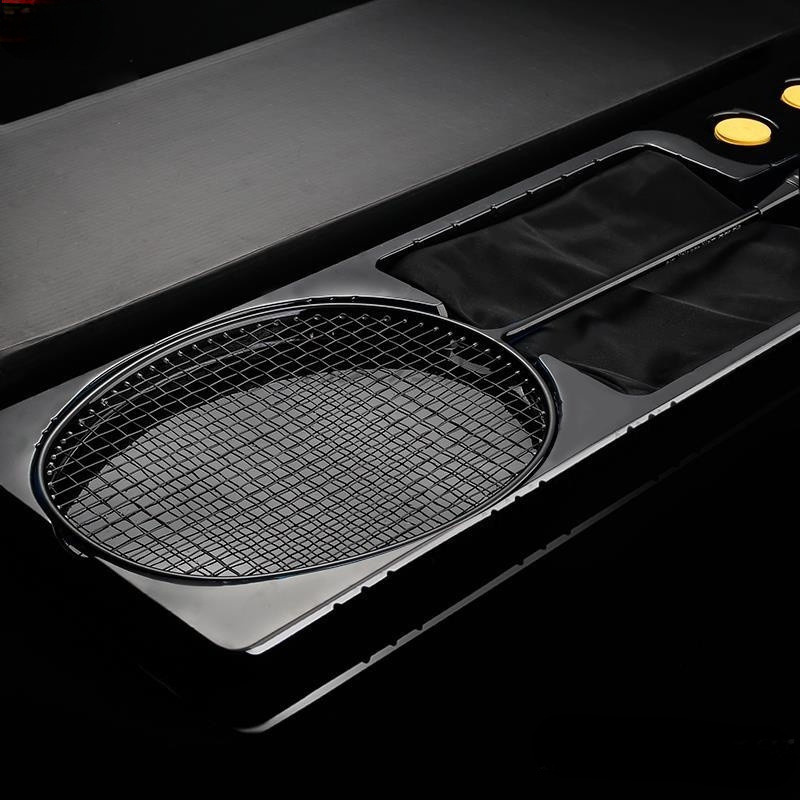 Lightweight and Good-Looking Badminton Racket Single Shot Full Carbon Carbon Fiber Durable Small Black Racket Training Racket