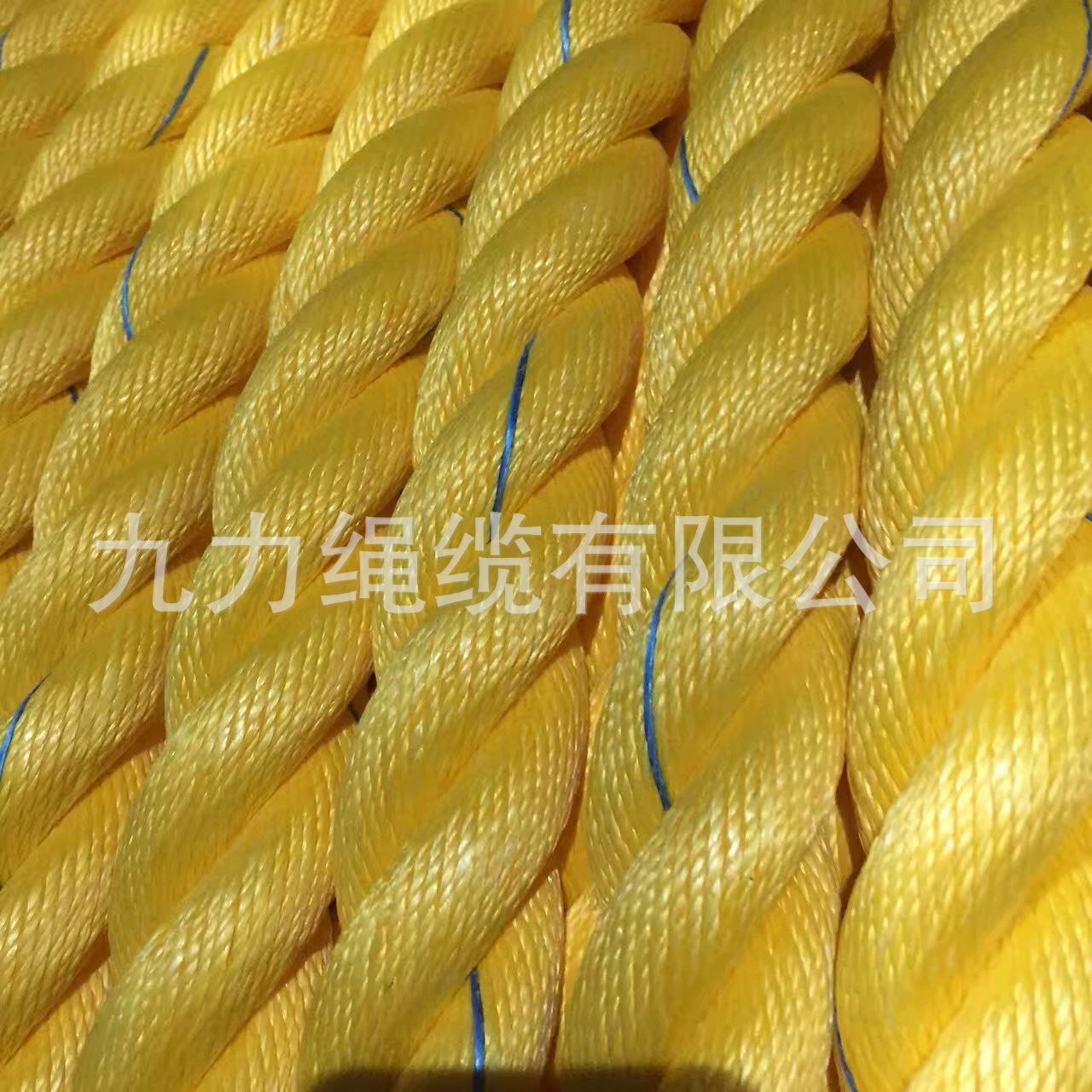 Трехжильный трос, веревка из химического волокна, веревка из полипропиленовой нити, полипропиленовая веревка, красный/желтый/оранжевый