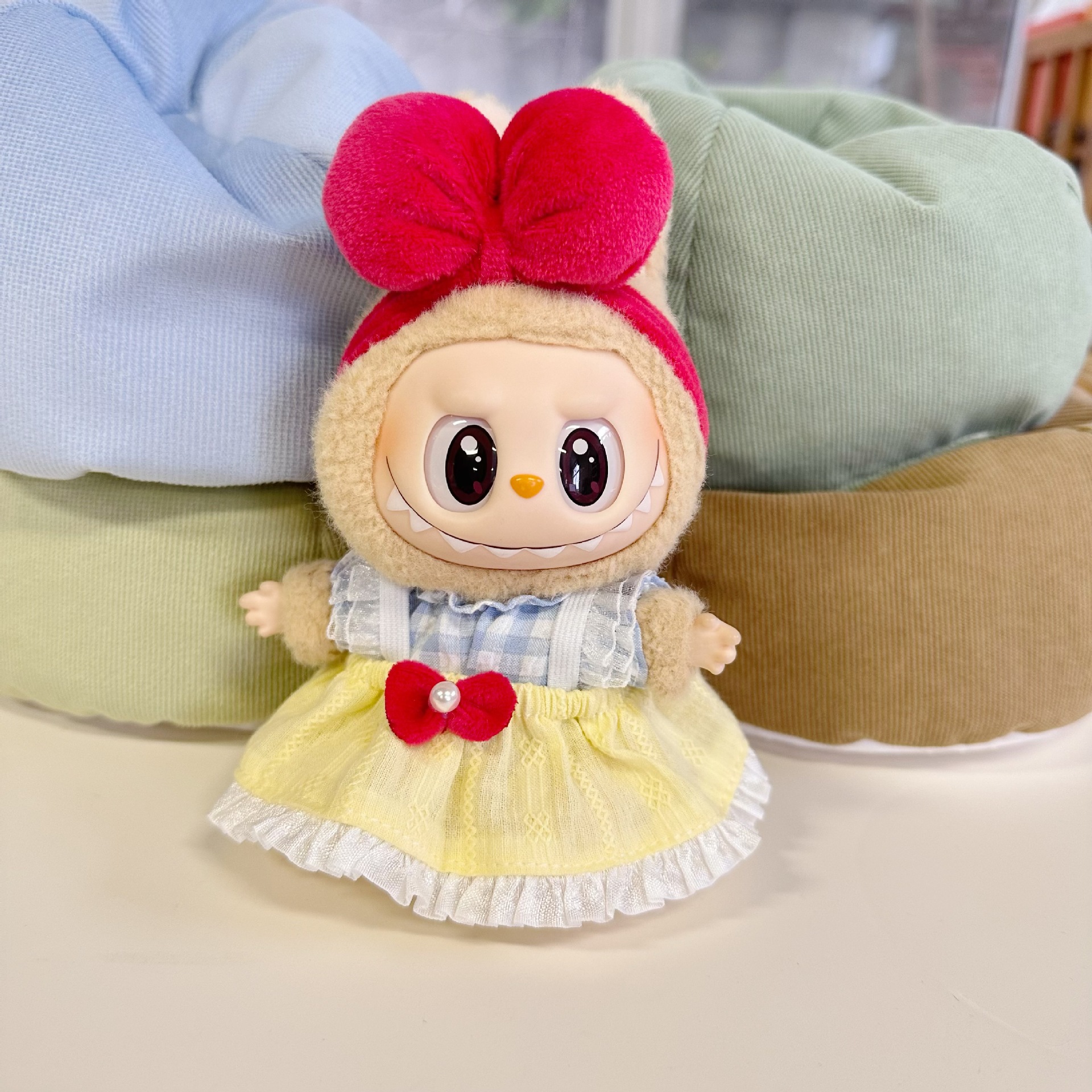 Only clothes] LABUBU Sweet White Snow White Princess Set of Pretty Girl 