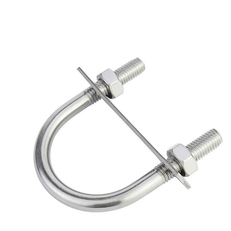 U-образная проволока, обруч для газовой трубы, U-образный хомут для труб, стальной хомут для труб, крепеж для труб, U-образный болт