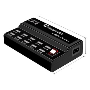 12 USB зарядное USB зарядное устройство для мобильного телефона 12 5V2A домашний офис производитель поставляет оптовые трансграничные