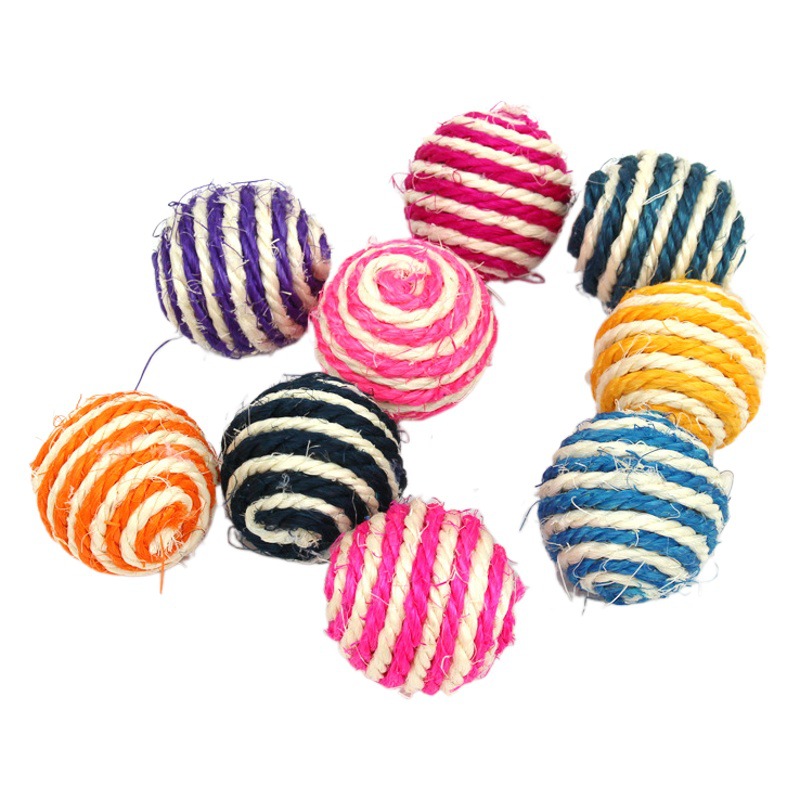 Venta al por mayor de bola de juguete de gato Bola de gato divertido gato caminando juguete gato rascarse bola suministros para mascotas