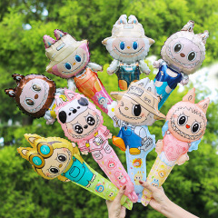 ラブブシリーズハンドスティック屋台 ラブブ漫画誕生日アレンジメントフローティング子供の日バルーンナイトマーケット屋台