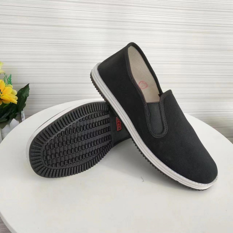 Factory Supply 3520 New 18 Style Cloth Shoes Linen Lazy Shoes Old Beijing Shoes Linen Black Cloth Shoes
