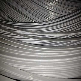 新娘婚纱裙撑鱼骨辅料包胶钢圈内衬定型道具钢圈PVC包胶塑腰钢条