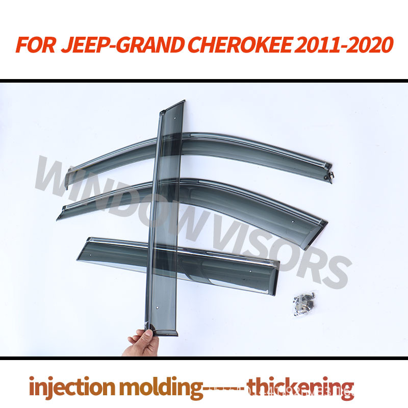 For Jeep Grand Cherokee window rain shield JEEP GRAND CHEROKEE WK2 window visor