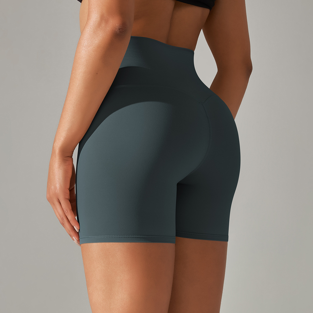 105g Weight Shorts Pants Length Nylon, Spandex Fabric Type Leggings Pants Type Fitness, Yoga Occasion Solid Color Pattern Summer, Spring Season Casual, Sport Style Style Casual Sport Style Solid Color Nylon Spandex Active Bottoms Leggings 107