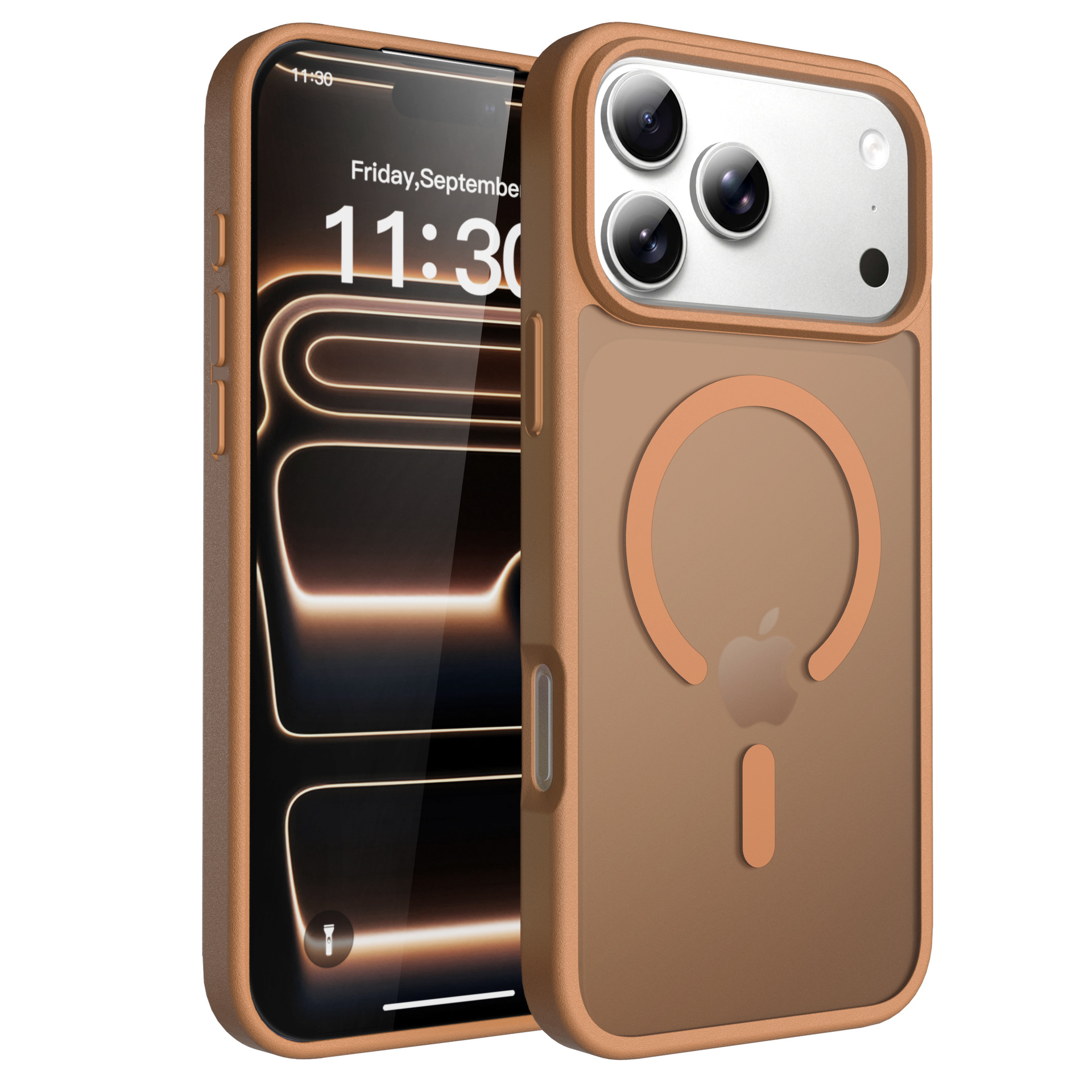 Funda Magnética para Celular para Apple 16 Plus y iPhone 17 Pro Max, TPU, Anti-caídas, Cobertura Completa