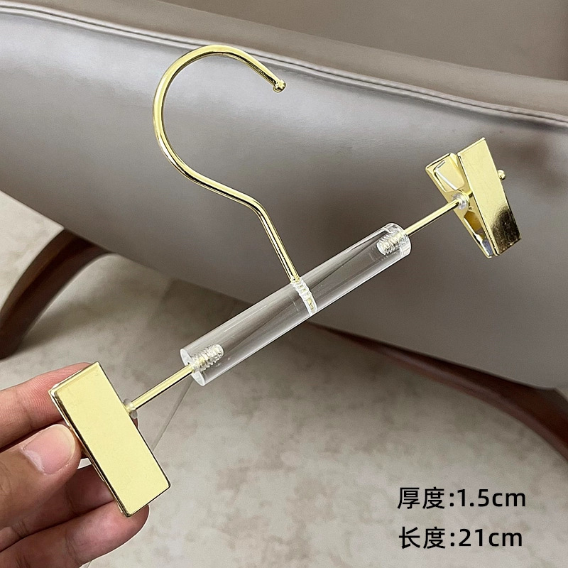 Percha de acrílico para mascotas, percha de cristal transparente para pantalones, perro, gato, mini pequeño, tienda de mascotas grande, especial al por mayor