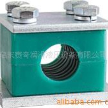 供应塑料管夹、铝合金管夹、不锈钢管夹（图）