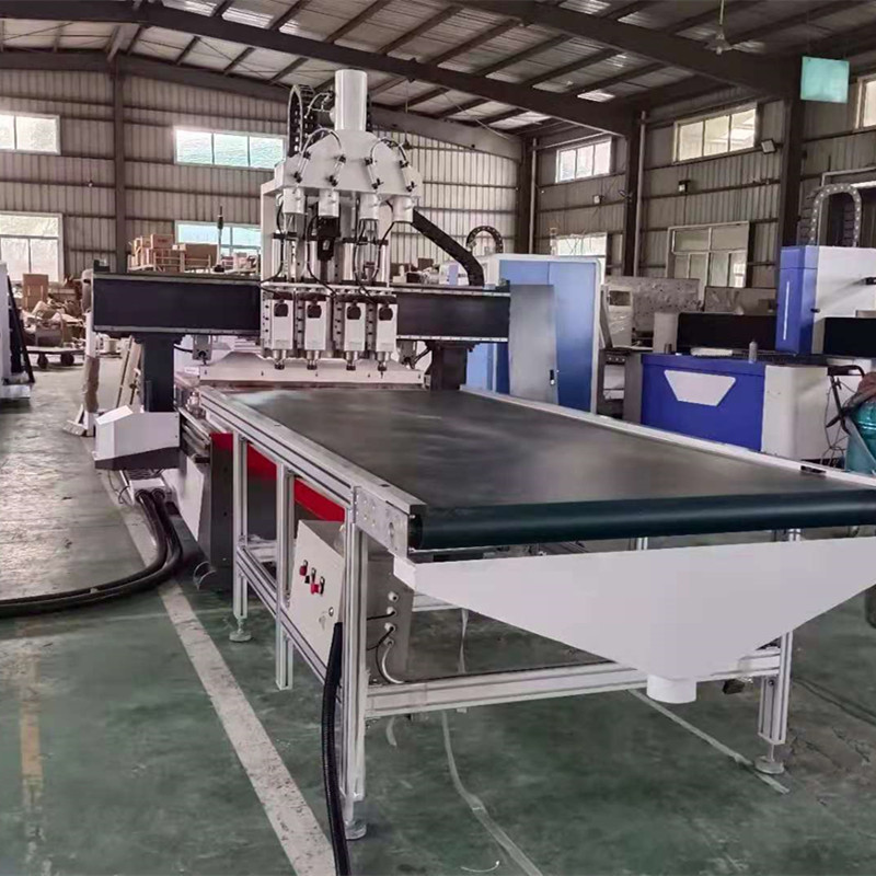 多功能数控全自动上下料三四工序数控开料机木门板式家具雕刻机