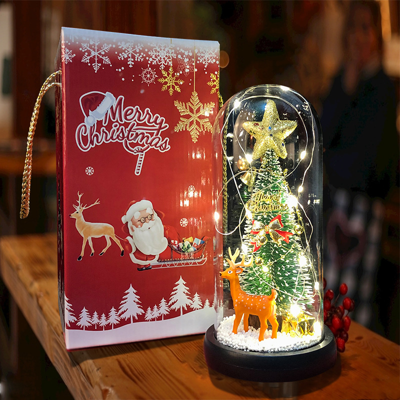 圣诞木头低板 小鹿款1