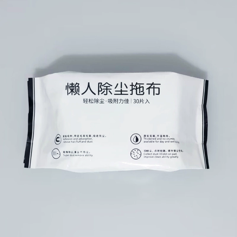 30 штук электростатической бумажной швабры для удаления пыли одноразовая Швабра без стирки протрите напольное полотенце Бытовая уборка пола влажное бумажное полотенце пылесосом
