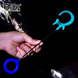 鲸鱼锣锤双头鲸鱼棒拟声海豚音声音疗愈乐器音声疗愈瑜伽冥想胶棒