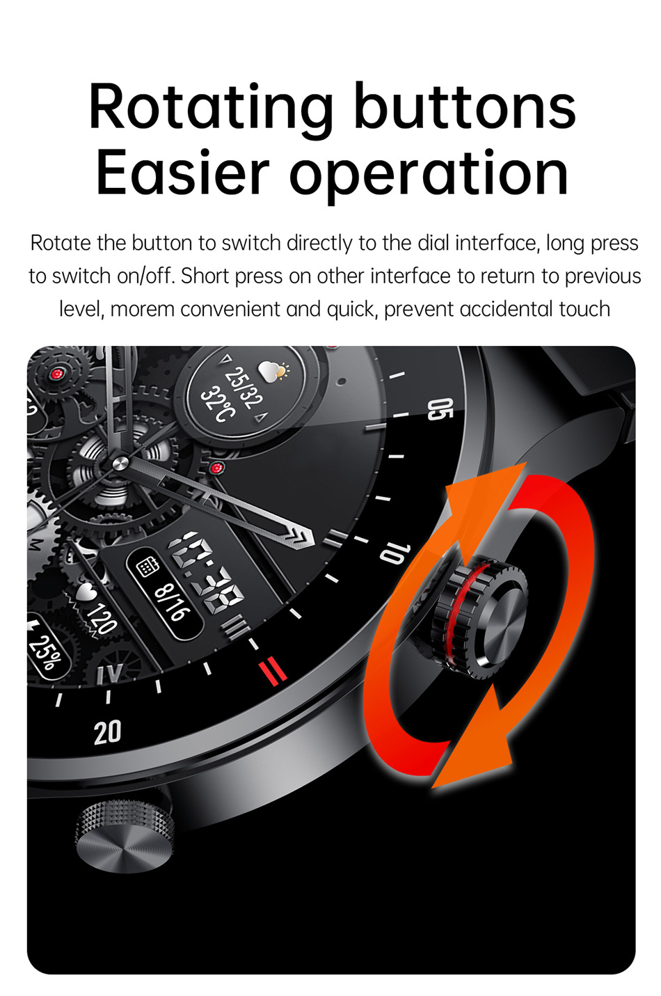Lige Smartwatch Mat Häerzfrequenz Blutdrock An Bluetooth Uruff_voghion.com