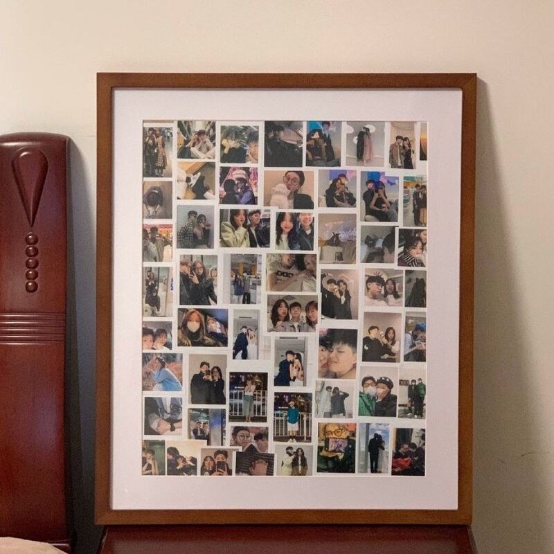 Internet Celebrity Photo Frame Birthday Gift for Sisters Polaroid 20inch 24inch 30inch 36inch Music Wall Hanging Internet Celebrity Photo Frame Birthday Gift for Sisters Polaroid 20inch 24inch 30inch 36inch Music Wall Hanging