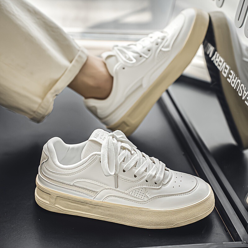 G 66726 Couple white sneakers couple style white shoes