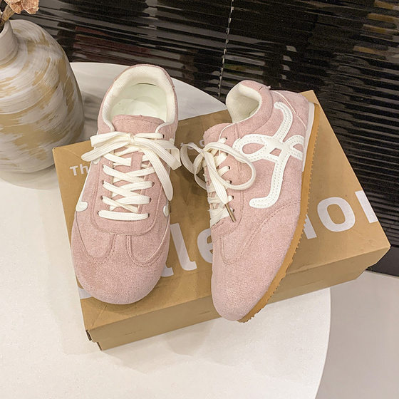 2025 New German Training Shoes Women's Shoes Explosions Super Fire Forrest Gump Shoes Women's Joker White Board Shoes Casual sneaker