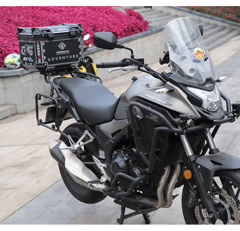 Special Motorcycle Aluminum Alloy Tail Box Scooter UY Mavericks NS Trunk GW General Split Line Django Rear Tail Box