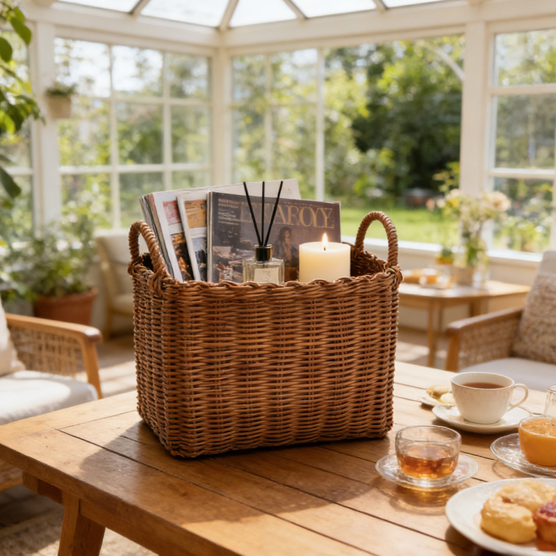 Plastic Woven Vegetable Basket, Hand-Held Basket, Souvenir Packaging, Handbag, Gift Basket, Women's Imitation Rattan Basket, Bath Basket Plastic Woven Vegetable Basket, Hand-Held Basket, Souvenir Packaging, Handbag, Gift Basket, Women's Imitation Rattan Basket, Bath Basket