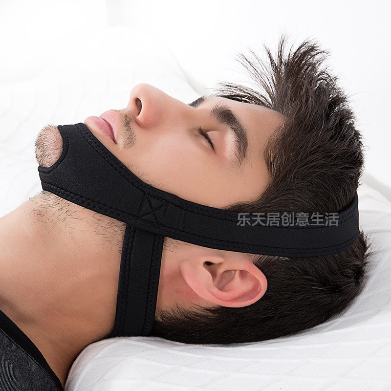 New Adult Children's Mouth-opening Breathing Bandage Anti-snoring Belt Anti-chin Dislocation Support Belt Snoring Snoring Device