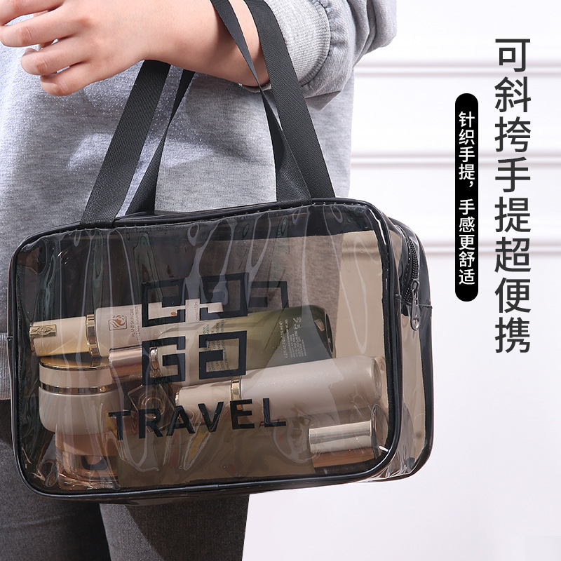 Bolsa de lavado portátil de gran capacidad a prueba de agua viaje para mujeres y hombres, bolsa de baño, bolsa de cosméticos, bolsa de almacenamiento, bolsa de natación de fitness