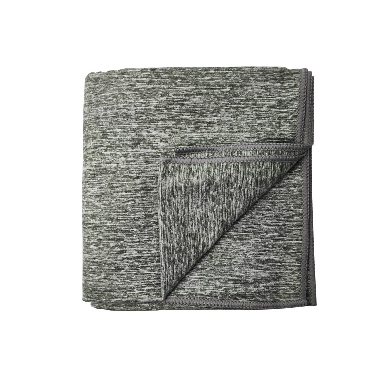 Toalla de playa de secado rápido de microfibra ultrafina, portátil, de doble cara, tipo terciopelo, con protección solar y logotipo personalizado, suministro directo de fábrica