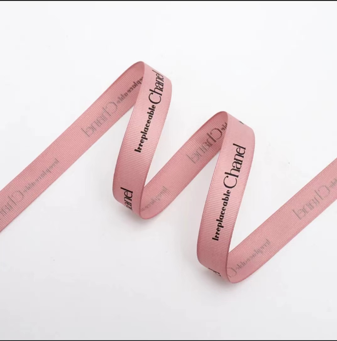 Chanel estilo inglés costilla cinta flores regalo cinta DIY regalo decoración cinta pastel embalaje cinta ramo cinta