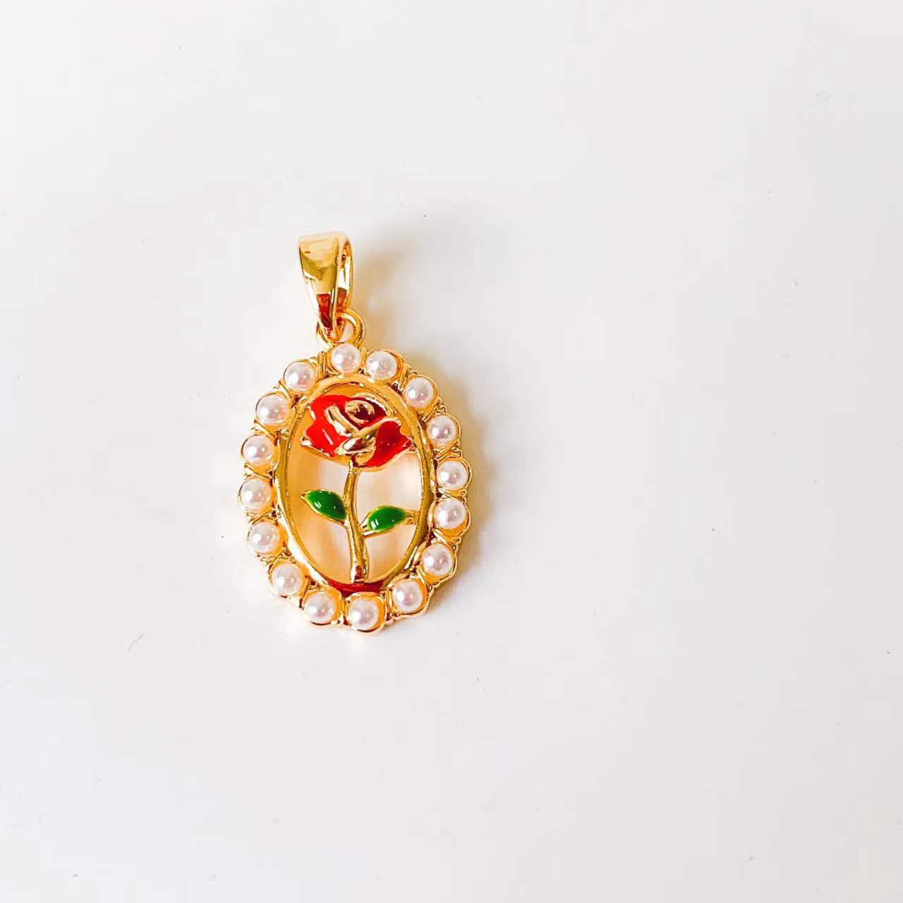 1 Piece Copper Artificial Pearls Cat's Eye Stone Zircon Geometric Charms Jewelry Accessories display picture 24