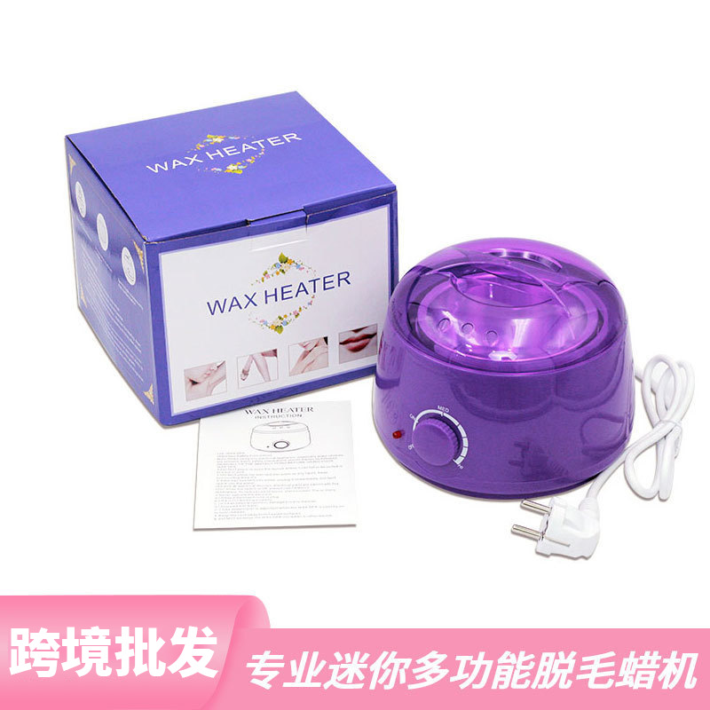 purple professional small hair removal wax full body