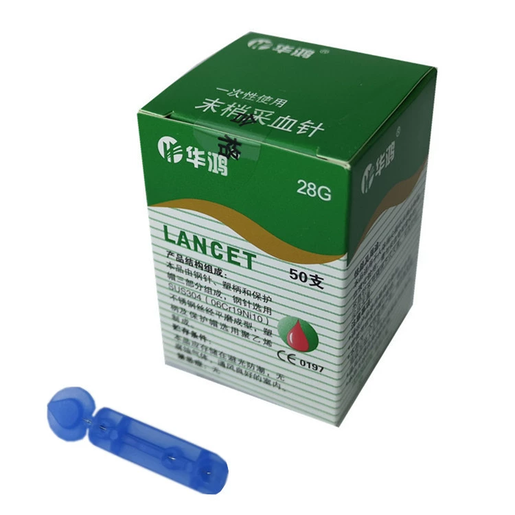 Huahong одноразовая медицинская бытовая игла для избора крови, игла для устранения утечек крови и кровотечения для удаления стаза в крови, иглы для цветения сливы, иглы для крови, банкирования и проколов
